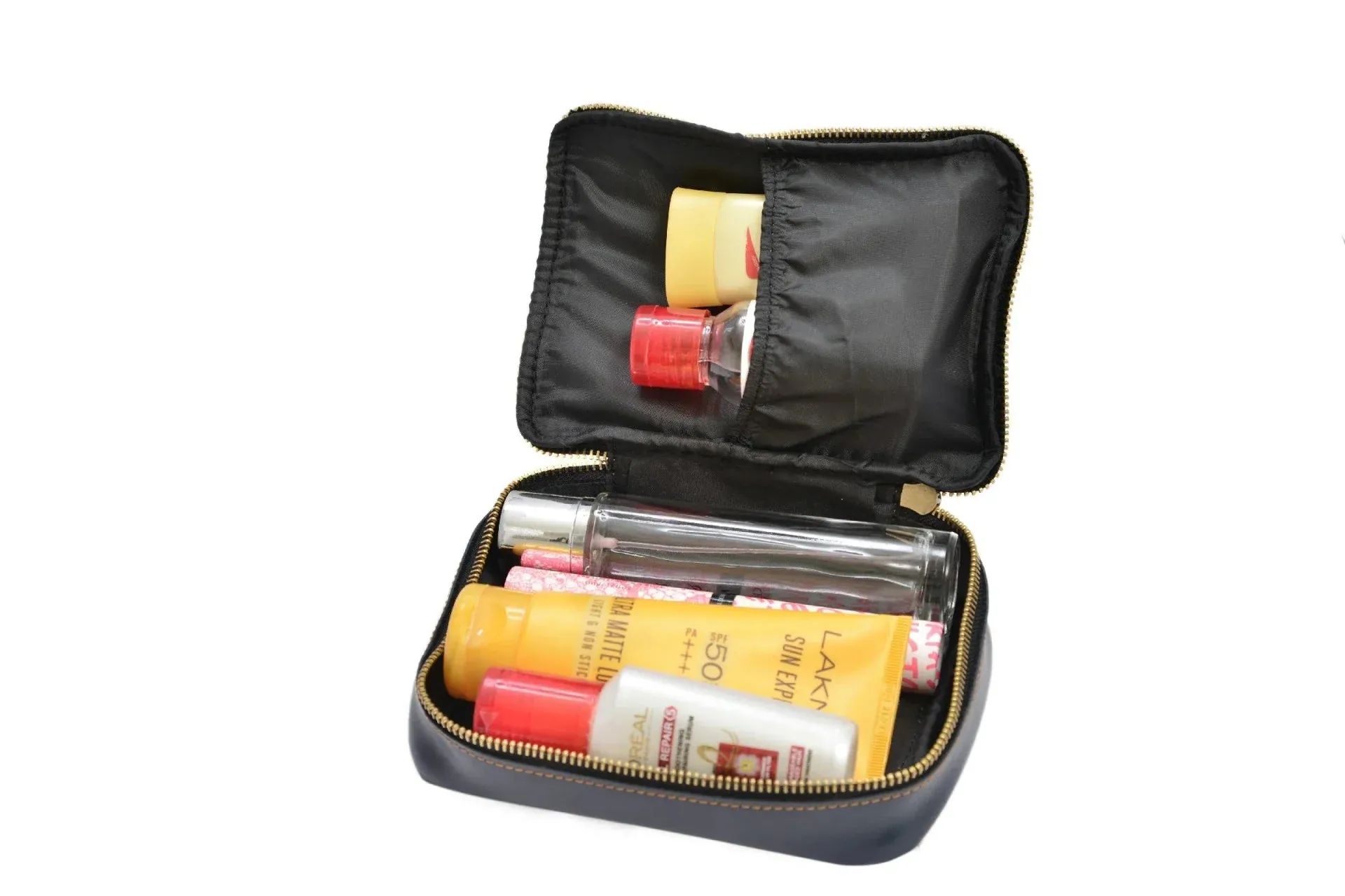 Women's Combo : Mini Makeup Kit & Sling Bag (Royal Blue)
