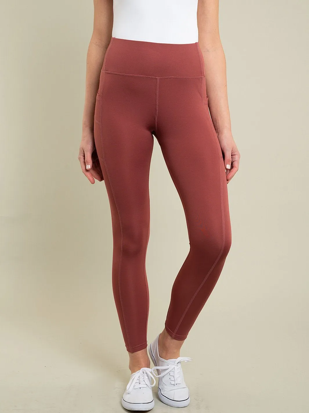 WOMEN'S MAROON LEGGING