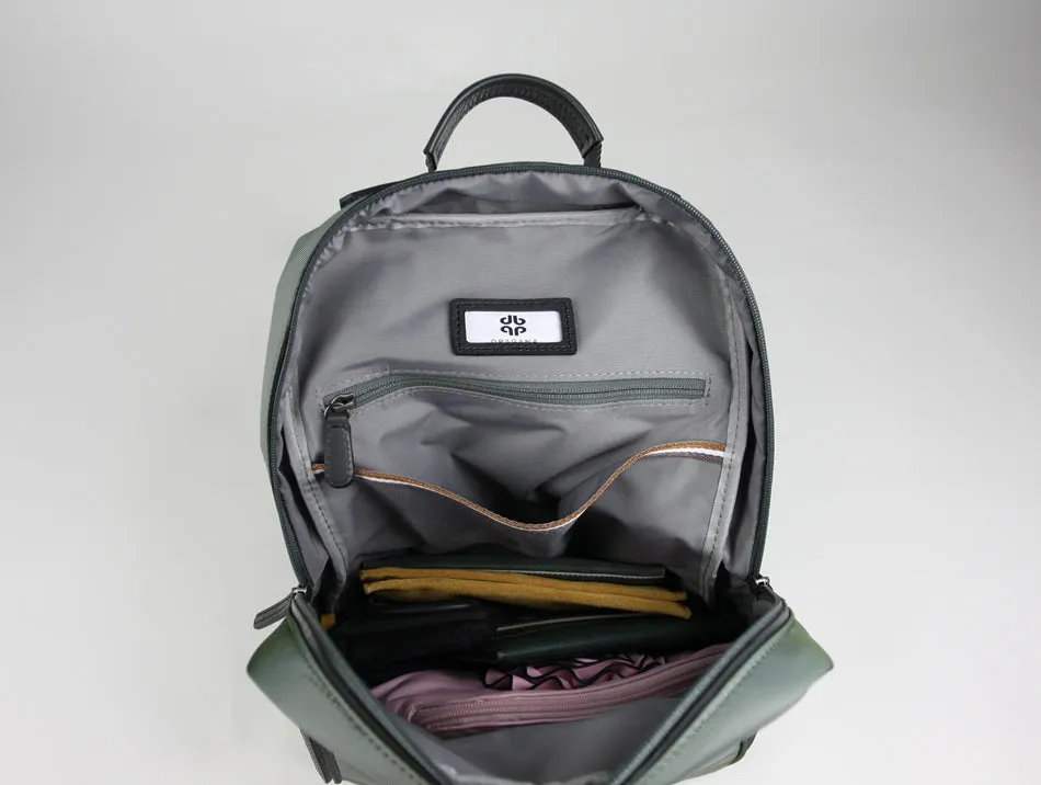 Womens Nylon Backpack Bag Black Best Satchel Backpack Nylon School Rucksack for Ladies