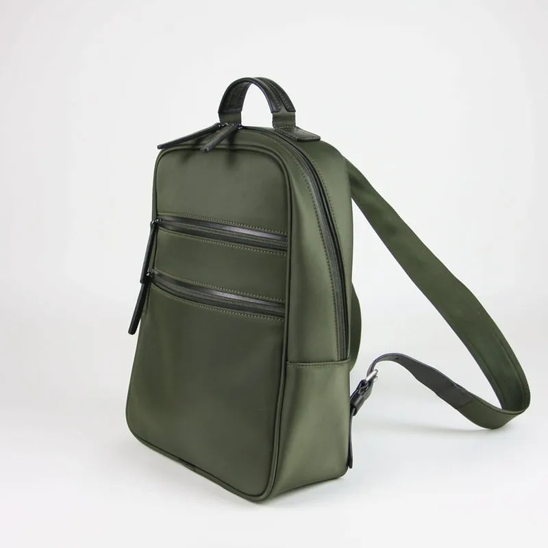 Womens Nylon Backpack Bag Black Best Satchel Backpack Nylon School Rucksack for Ladies