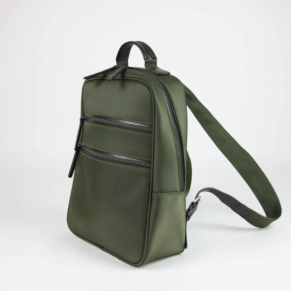 Womens Nylon Backpack Bag Black Best Satchel Backpack Nylon School Rucksack for Ladies