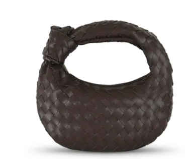 Women's Stylish Woven Knot Handle Handbag | Small