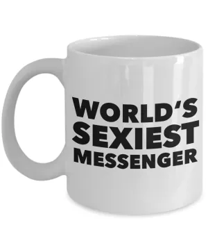World's Sexiest Bike Messenger Mug Gift Ceramic Coffee Cup