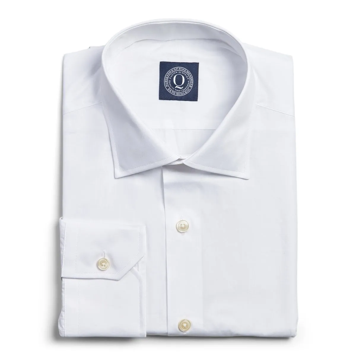 Wrinkle Resistant Pinpoint - White