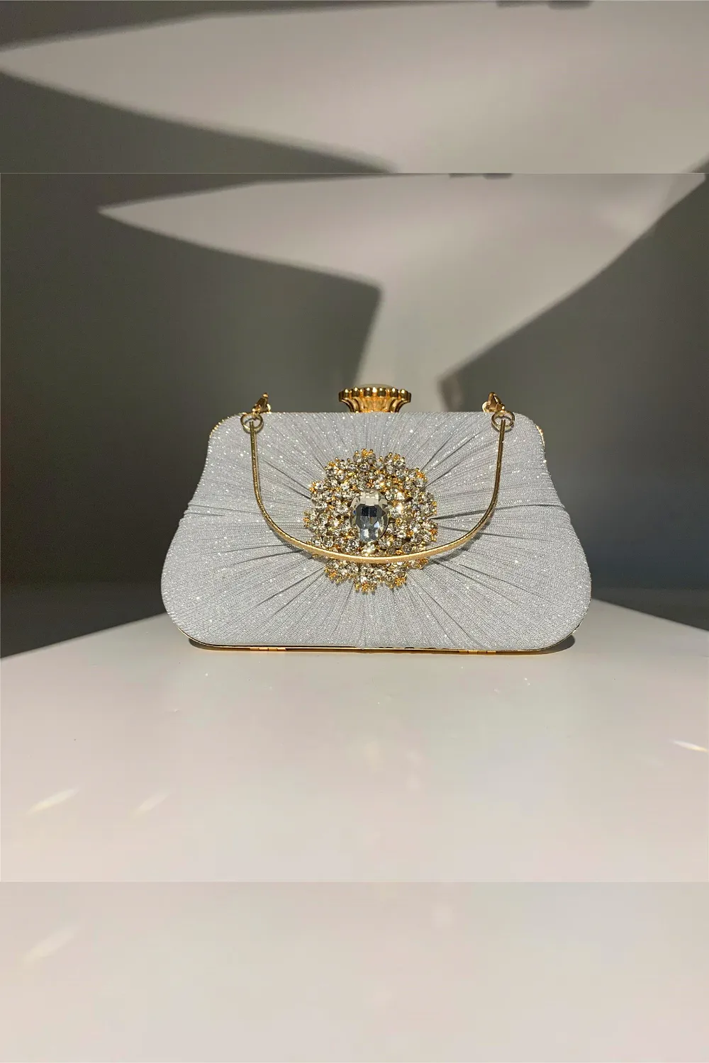 Wrinkle Water Drill Handbag
