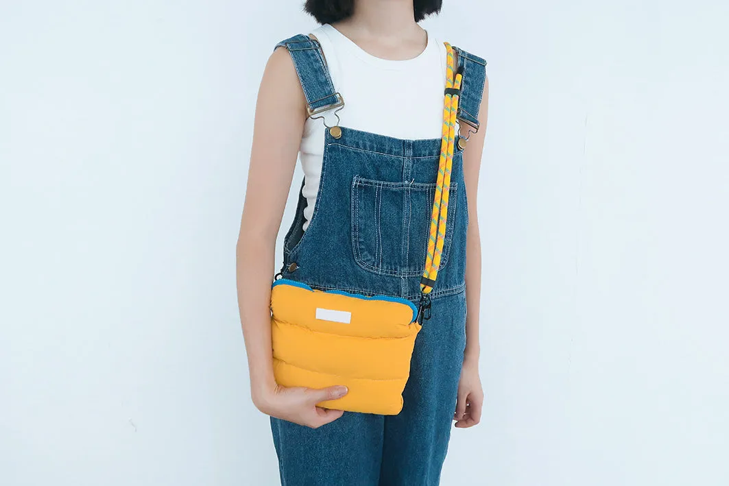 Yellow Pong Pong Bag {Multi Purpose Bag}
