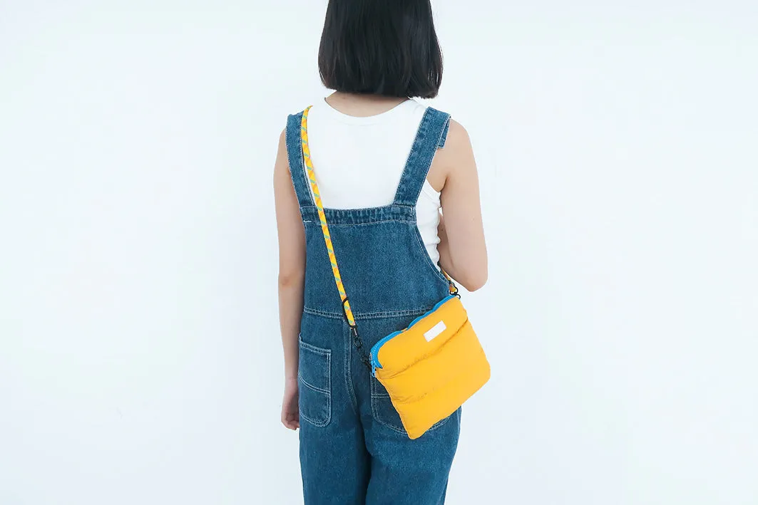 Yellow Pong Pong Bag {Multi Purpose Bag}