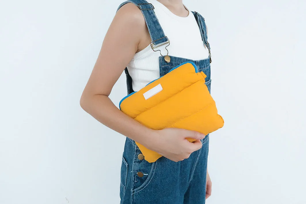 Yellow Pong Pong Bag {Multi Purpose Bag}