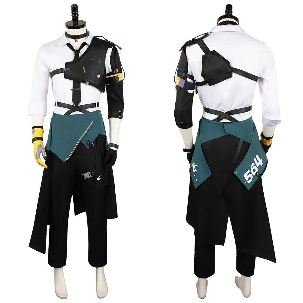 Zenless Zone Zero Hollow Special Operations Section 6 Asaba Harumasa Full Set Cosplay Costume Outfits