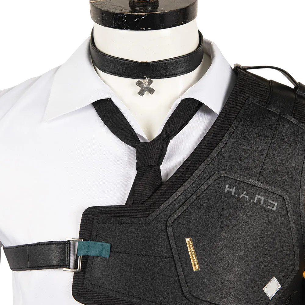 Zenless Zone Zero Hollow Special Operations Section 6 Asaba Harumasa Full Set Cosplay Costume Outfits