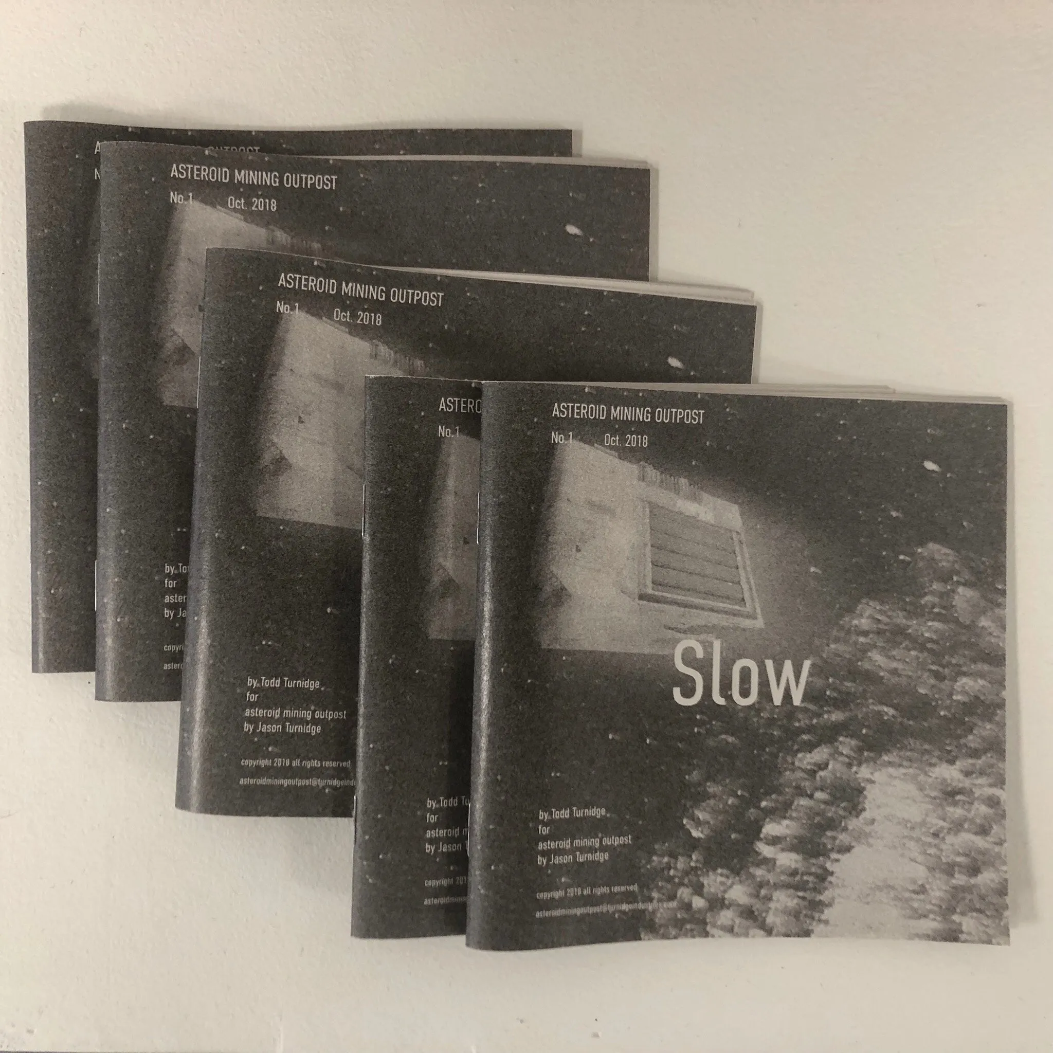 zine (Slow), Jason Turnidge