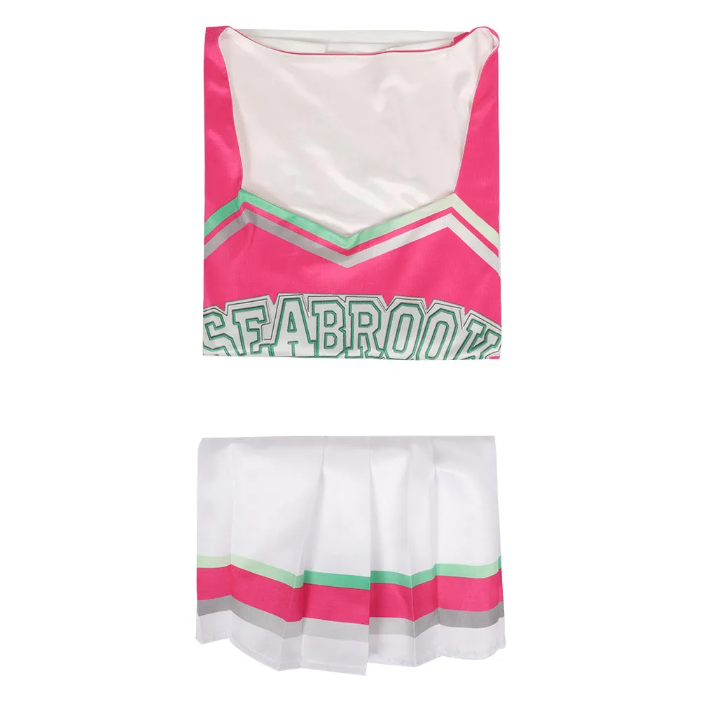 Zombies 3 Cheerleader Outfits Cosplay Costume Dress Halloween Carnival Suit
