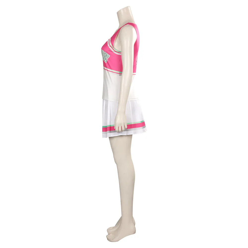 Zombies 3 Cheerleader Outfits Cosplay Costume Dress Halloween Carnival Suit