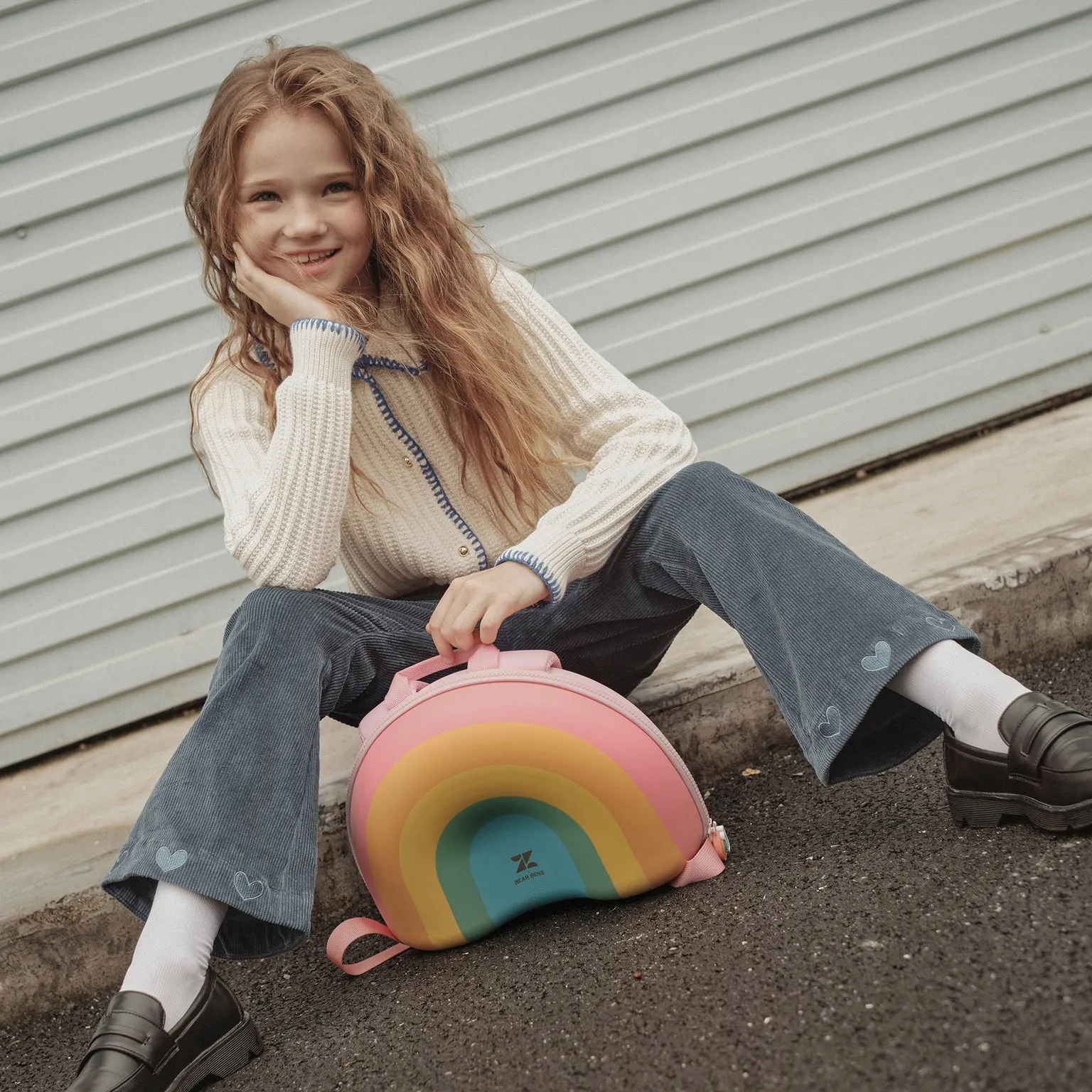Zoyzoii Dream Series Backpack - Sugar Heart Rainbow