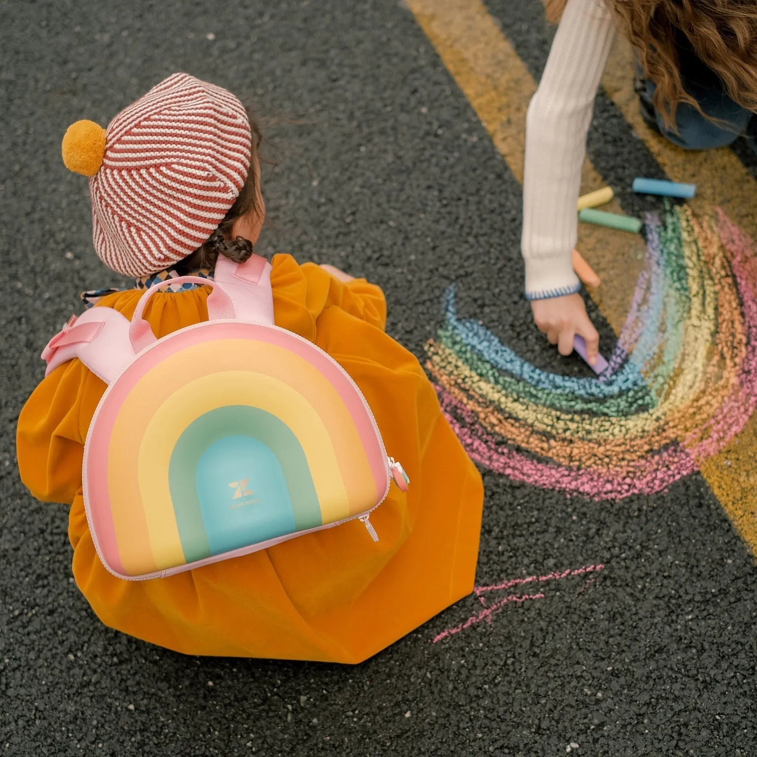 Zoyzoii Dream Series Backpack - Sugar Heart Rainbow