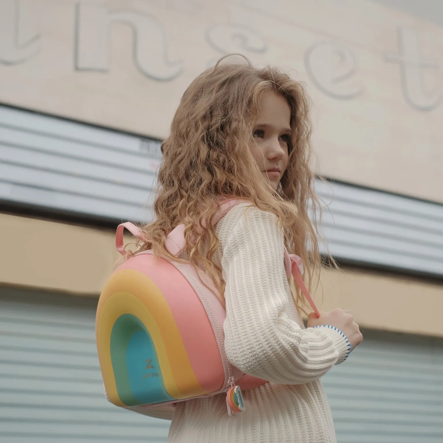 Zoyzoii Dream Series Backpack - Sugar Heart Rainbow