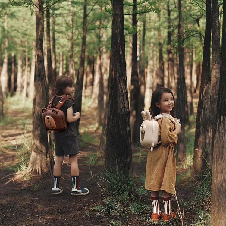 Zoyzoii Forest Series Backpack - Brown Bear