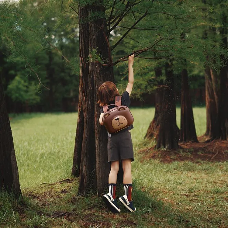 Zoyzoii Forest Series Backpack - Brown Bear